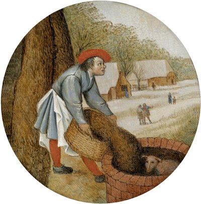 The Peasant Pours the Wells by Pieter Brueghel the Younger